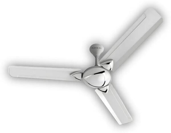 Koreal KA-Glider-48CF with 2 Year Warranty Ultra High Speed 1200 mm Ceiling Fan (White | Pack of 1)