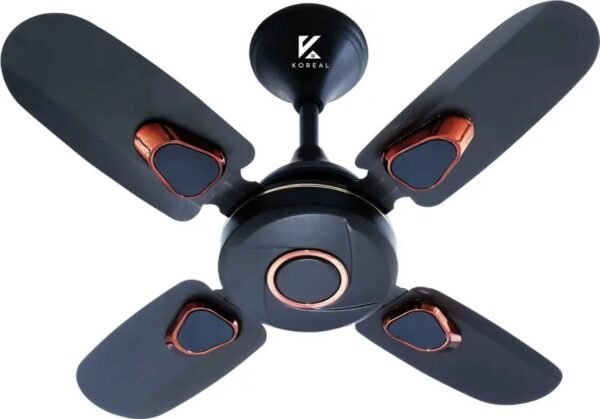 Koreal Matrix with 2 Year Warranty Ultra High Speed 600 mm Ceiling Fan  (Smoke Brown| Pack of 1)